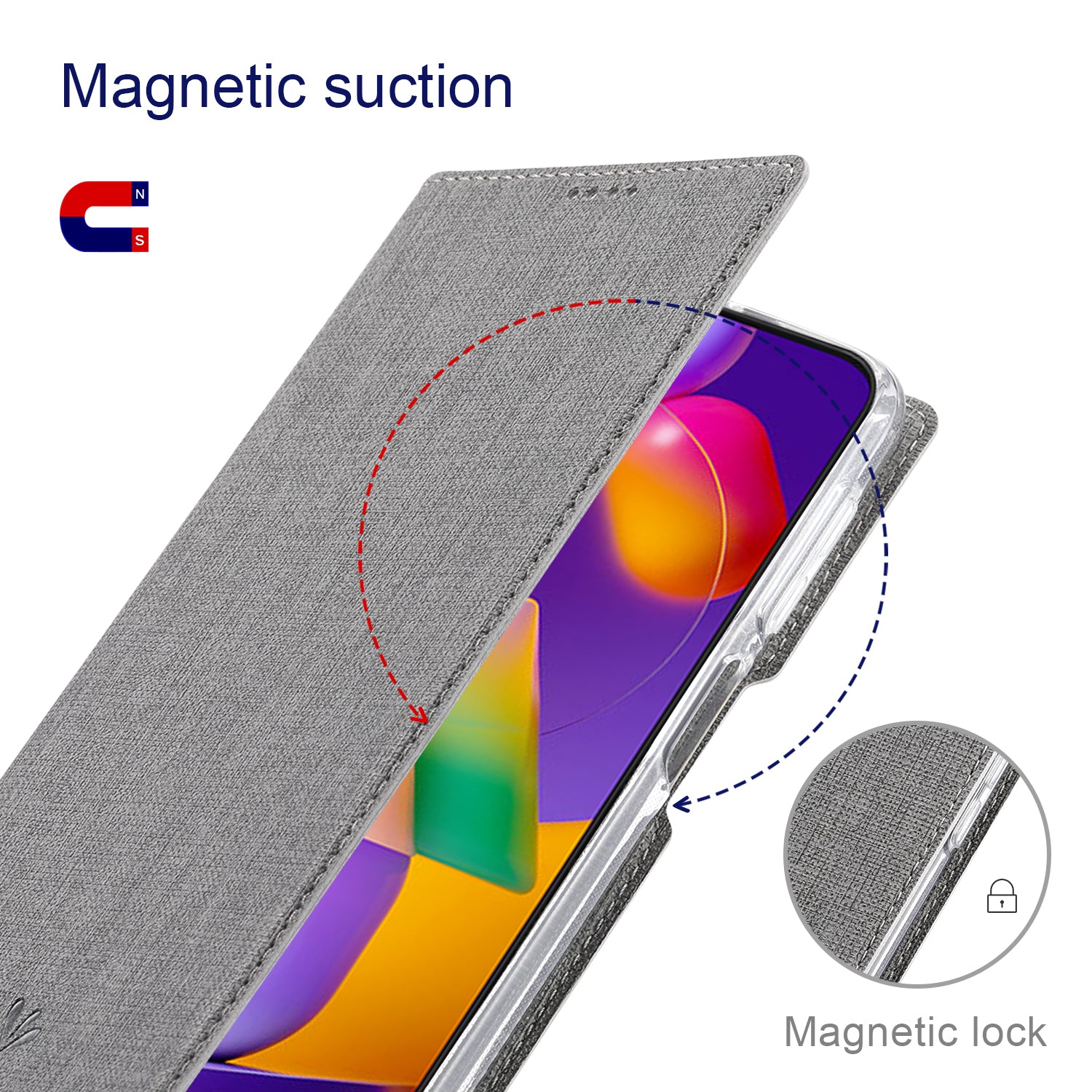 VILI DMX Series For Samsung Galaxy A55 5G Case PU Leather Card Holder Stand View Phone Cover VILI DMX Series For Samsung Galaxy A55 5G Case PU Leather Card Holder Stand View Phone Cover